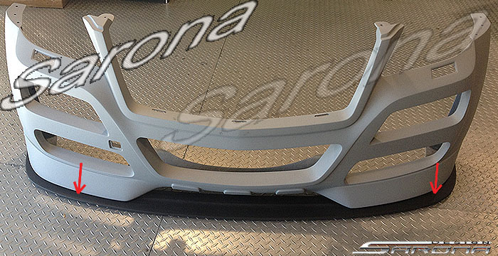 Custom Mercedes GL  SUV/SAV/Crossover Front Lip/Splitter (2006 - 2012) - $379.00 (Part #MB-025-FA)